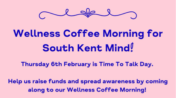 Host a Wellness Coffee Morning in Aid of South Kent Mind!