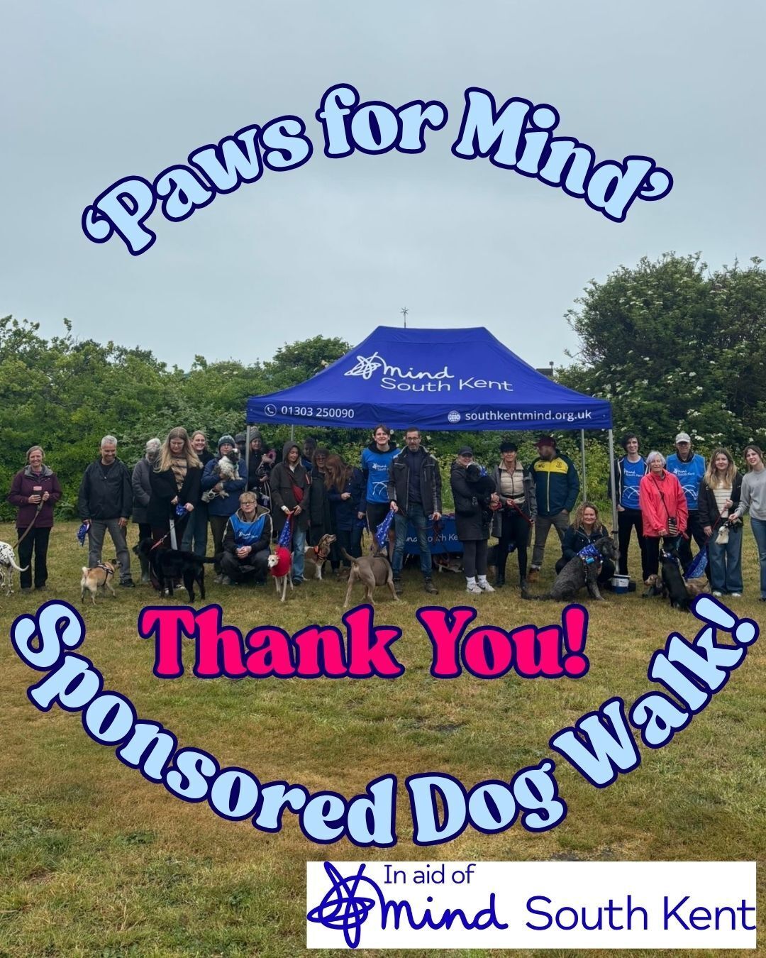 Paws for Mind Thank You Post